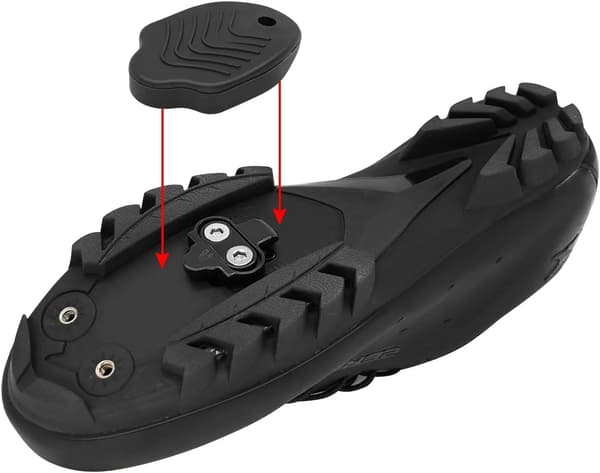 Cykelklipsdæksel til Shimano SPD-klips Gummi klipsdæksel (kun til SM-SH51 system)