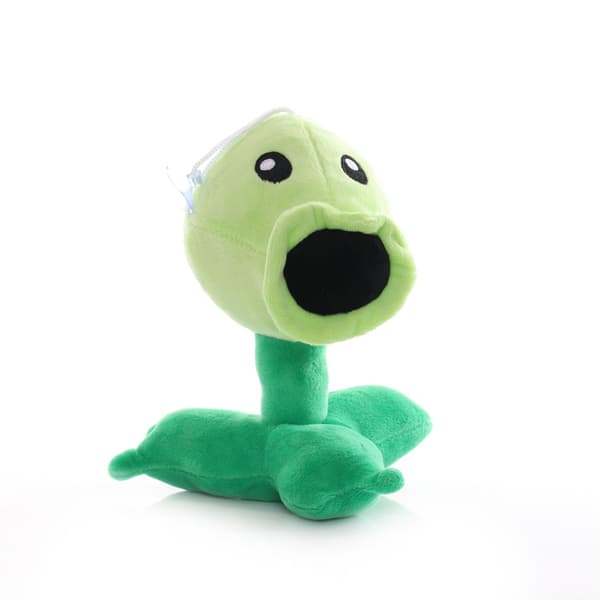 3 PCS Plants VS Zombies Plante Sett Plysjleker Polka Dots, Sof
