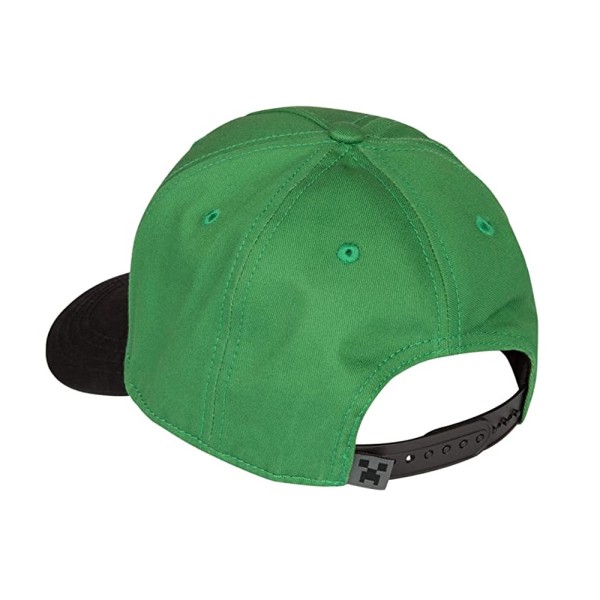 Minecraft Baseball Cap for Boys（A）, Trucker Hat with Creeper, Kid