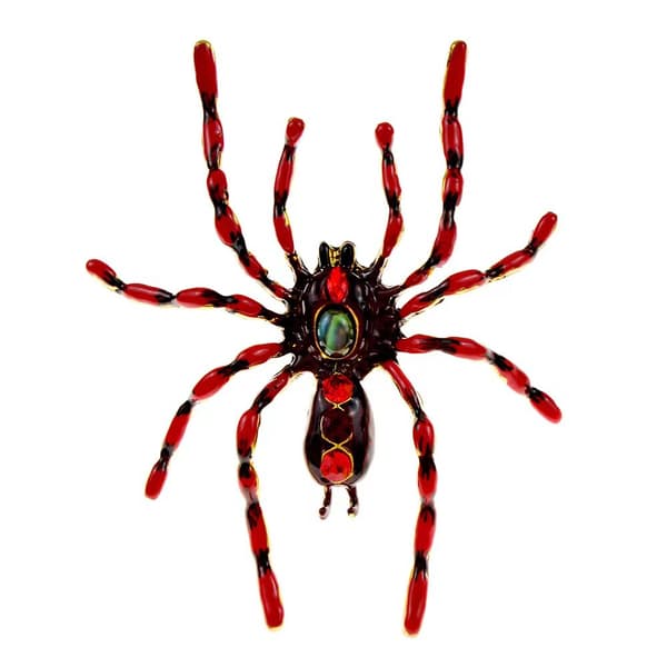 Spider Insekt Brosche (Rød)