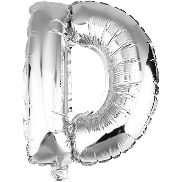 Sølvbokstaver Gratulerer med dagen folieballonger, gratulerer med dagen