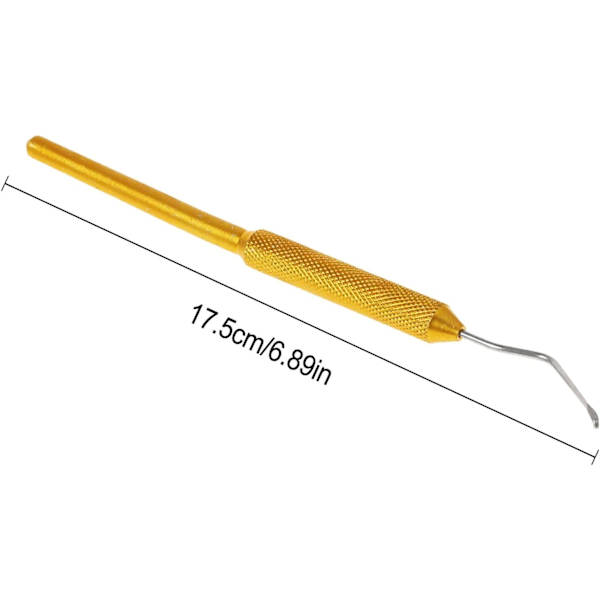 Bierøkter Larveflytter for Dronningoppdrett - Larveflyttingsverktøy for Bierøktere i Rustfritt Stål og Aluminium, Bierøkter Nål for Dronningoppdrett