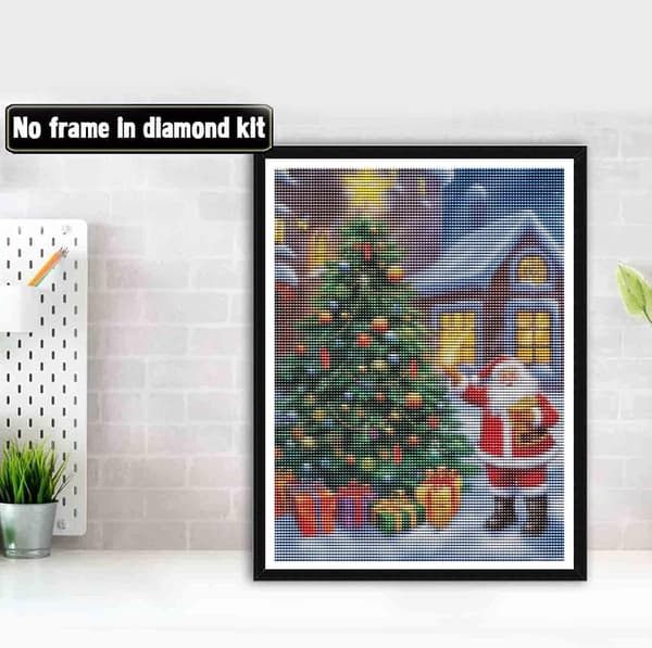 5D diamantmaleri 30x40cm juledekoration 42