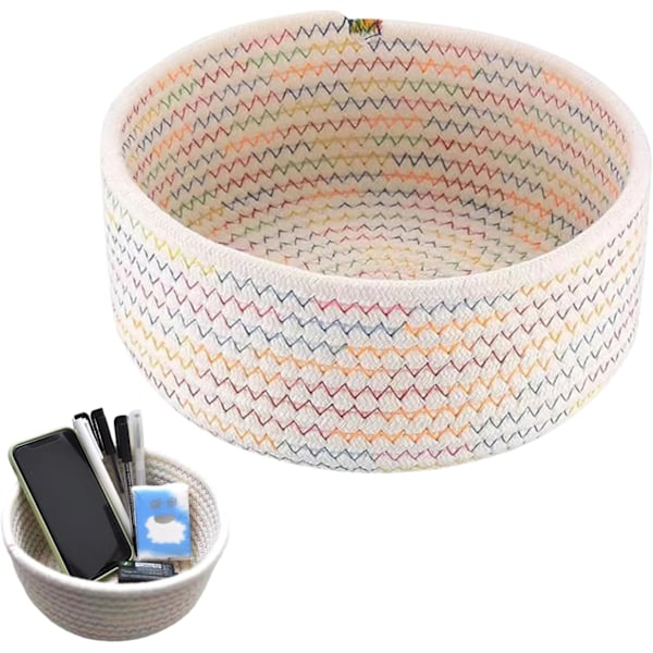 stykke (20x8CM) oppbevaringskurv i bomull lekeoppbevaringskurv hundelekekurv lekeoppbevaringsboks lekeoppbevaringsboks kosmetisk oppbevaringsboks
