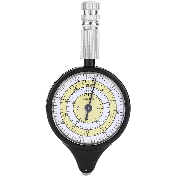 Kartmätare Mini Opisometer Karta Avståndsmätare Sökare Avstånd Kalkylator Verktyg för Camping Vandring