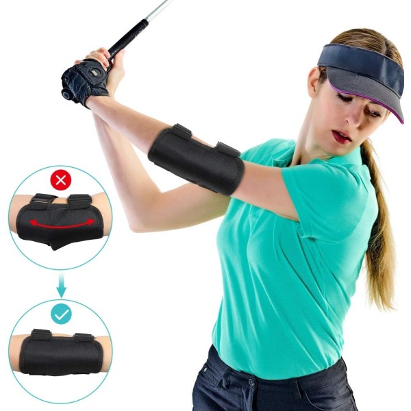 Golf Swing Guide Swing Trainer Træning Albuesving holdning