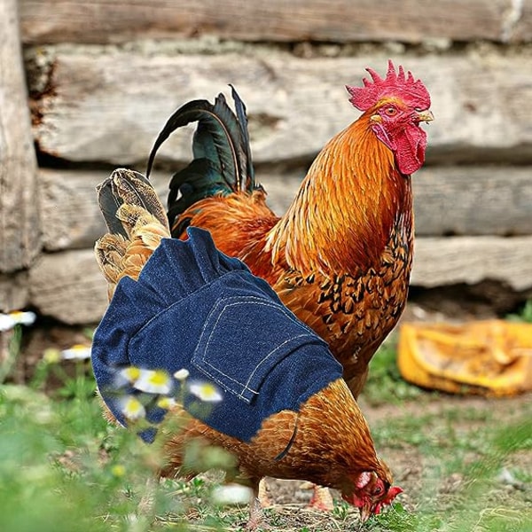 3st standard kyckling sadel höna förkläde hönsadel enkel str