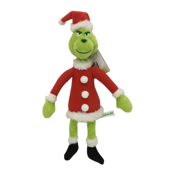 Grinch Plush Toy Green Fur Monster Grinch Children Cartoon Doll Doll（1）