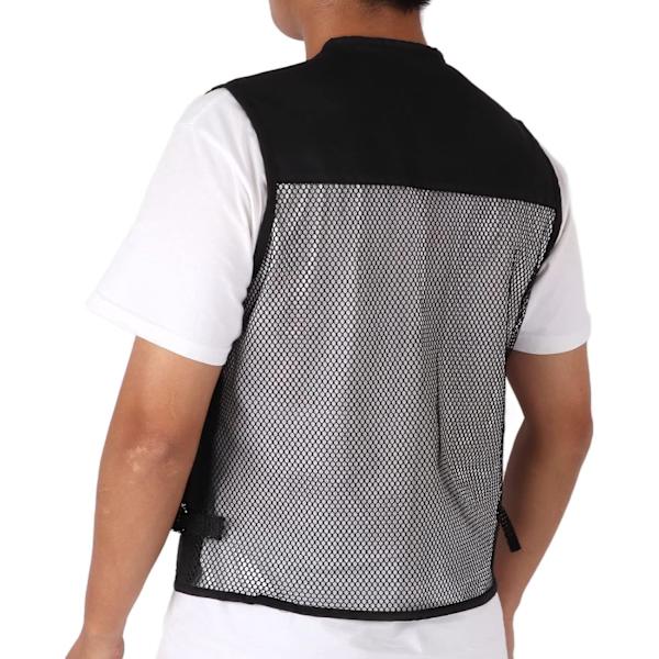 Mesh fiskevest (80 kg), holdbar og åndbar multi-lomme sommer vest til mænd til udendørs fiskeri