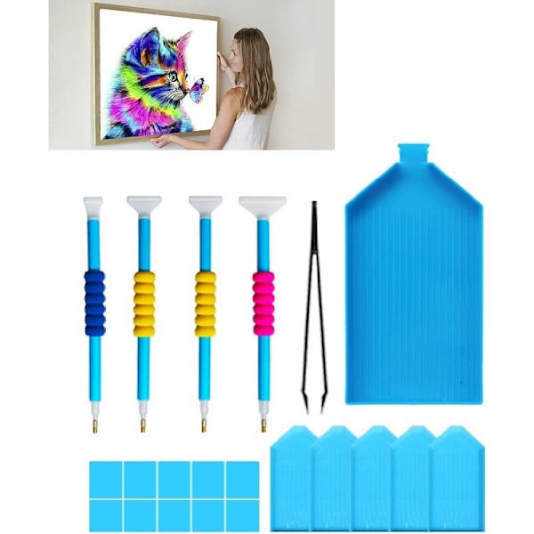 Timanttimaalaustarvikkeet, DIY-timanttimaalaustyökalusarja, 25 kpl
