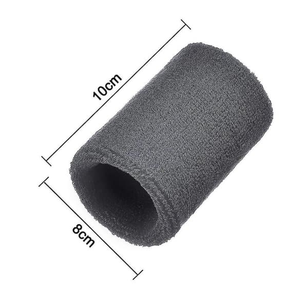 Svettebånd Menn Kvinner Håndledd 6stk Armbånd Svettebånd Absorberende
