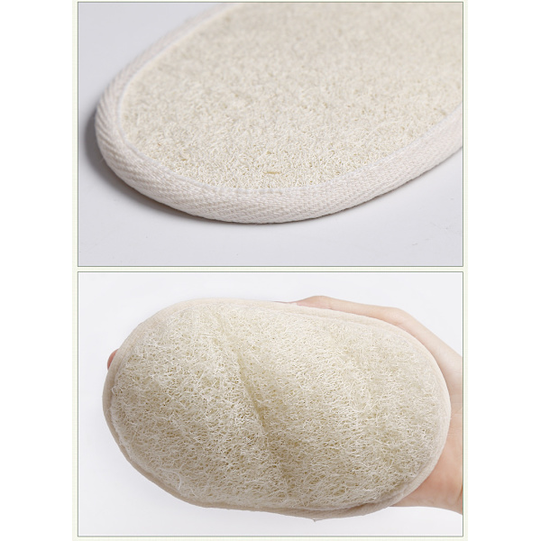 2-pack Loofah-dynor - Exfolierande Loofah Kroppsskrubb Naturlig Bad