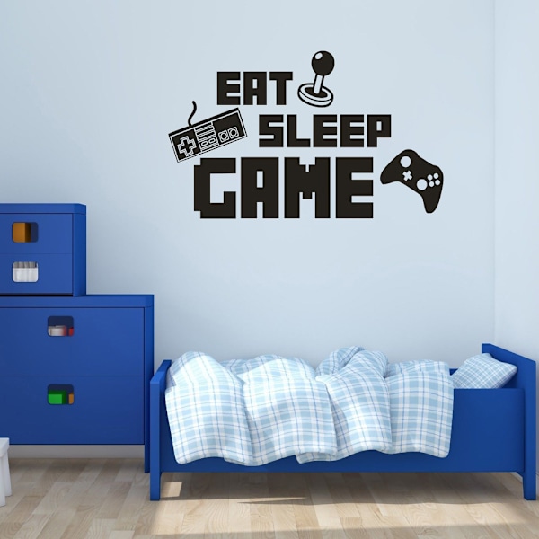 Spil Rum Vægklistermærker Murmalerier Gamer Vægklistermærker Plakat til