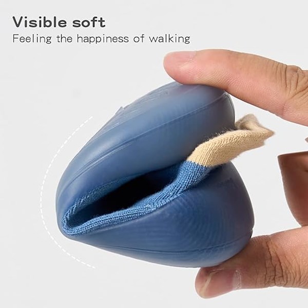 (Storlek S) Babysockor Skor Baby Walking Shoes Baby Halkfria Andningsbara Tofflor Mjuk Gummisula Pojkar