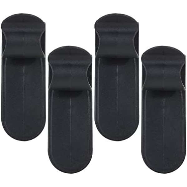 14x5,2 cm 4 kpl Muovinen auton sateenvarjoteline Seinään asennettava sateenvarjoteline Auton takaistuimen järjestäjä Ripustin autoon kotiin sisäänkäynnille