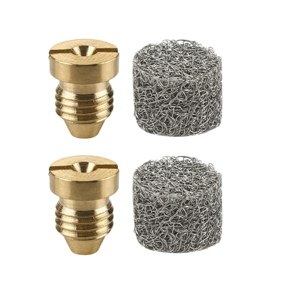 (1.1mm) 2-pak skumkanonmunnstykke, skumlansespylermunnstykke,