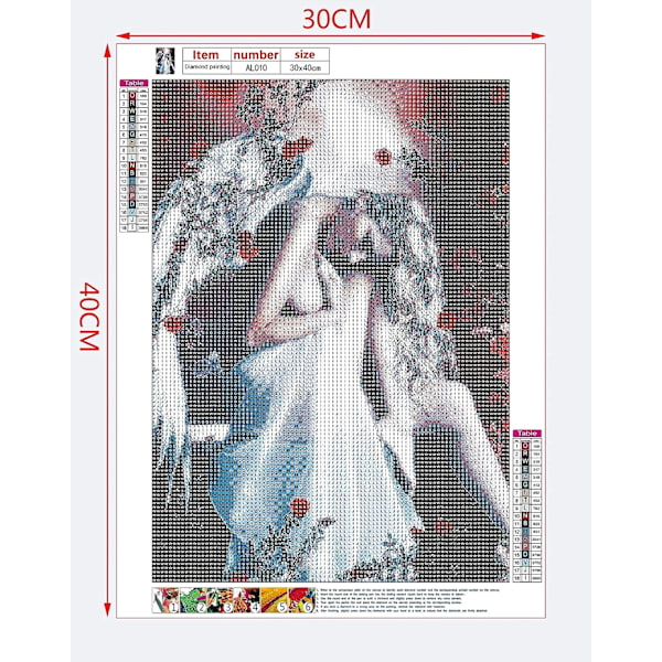 5D DIY Timanttimaalaussetti, Timanttimaalaussetti Numerolla