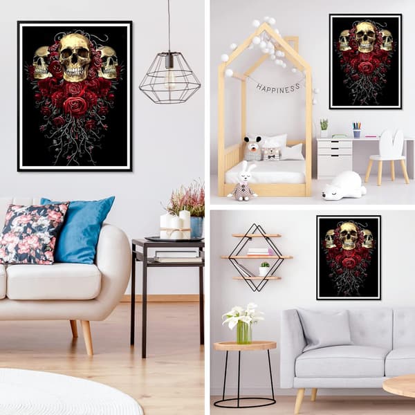 5D diamantmålning för vardagsrumsdekoration (30*40cm) 35
