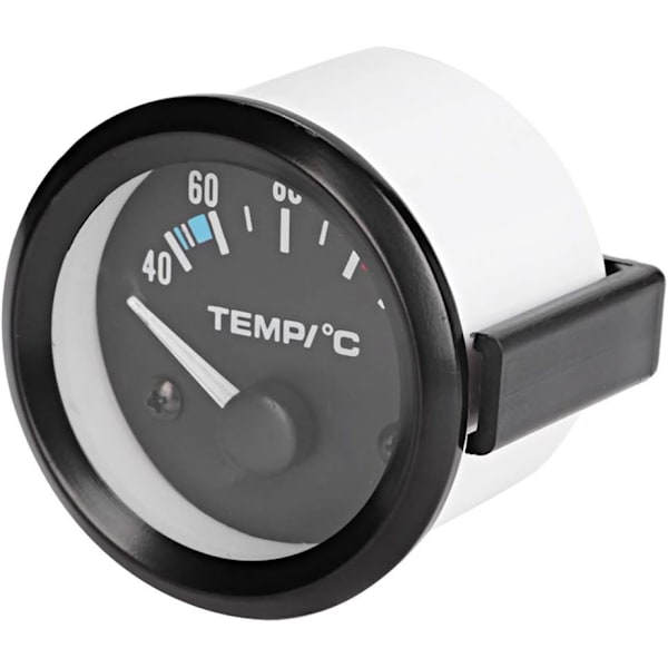 Elektrisk vandtemperaturmåler, 12V DC 2\" 40℃ - 120℃ Universal bil lastbil LED digital vandtempera