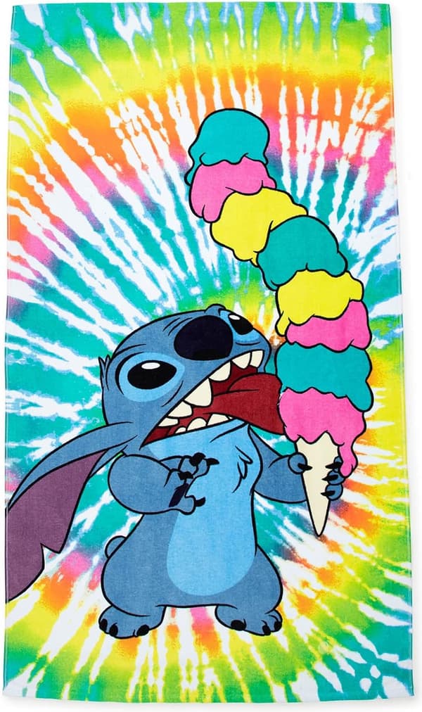 Disney Lilo & Stitch - Erittäin suuri rantapyyhe - 80*160 cm