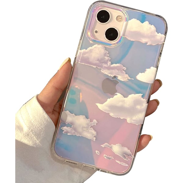 Sød Klar Krystal Designet til iPhone 13 Etui 6,1 tommer 2021 Udgivet, Stødsikker Beskyttende Telefon Etuier Slank Cover til W