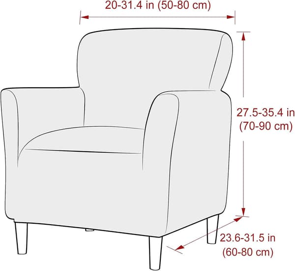 Moderne jacquard-sofaovertrekk, elastisk, for stuen, ideelt som beskyttelse mot hunder og kjæledyr