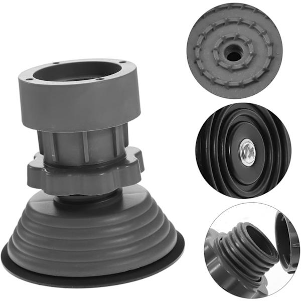 4 stk. vaskemaskine gulvunderlag vaskemaskine hævepude stabilisator vaskemaskiner absorberende vaskemaskiner