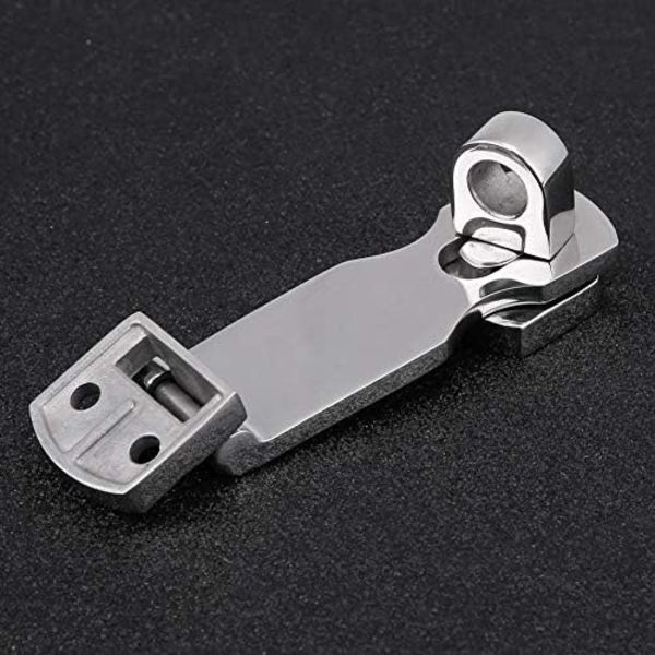 (7,6×2,6×3cm) Bådlås, Bådudstyr, Bådlåse Marine, 2 stk Marine Lukelås Rustfrit Stål Bådskabslås Cl