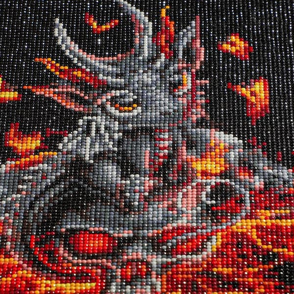 5D timanttimaalaus 30x40cm Lohikäärme N