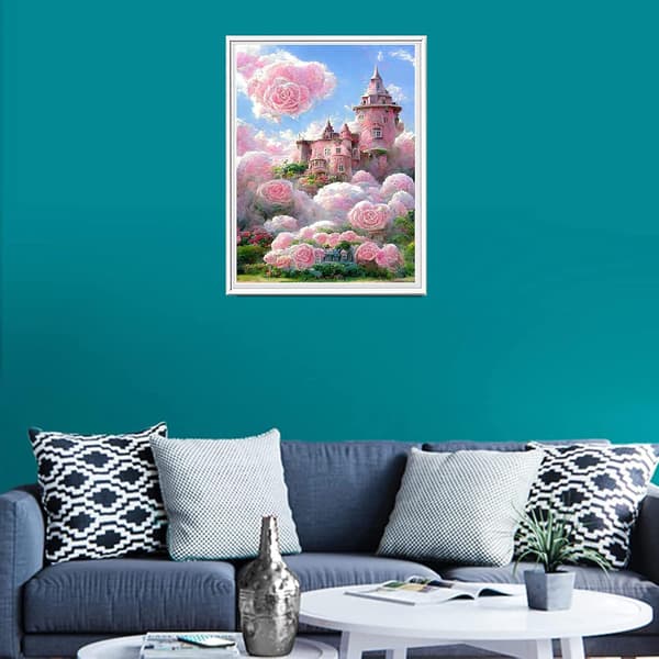 Diamantmaleri kunstsett, tremaleri bilde 30 x 40 cm（L)