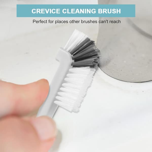Monikäyttöiset pullonpuhdistusharjat, pullonharja, kahvikuppiharja, pitkävartinen kaareva pullonharja, kpl