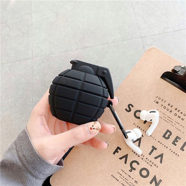 For Airpod 1 & 2 Case, Cute Cartoon Unique Silicone Air pods