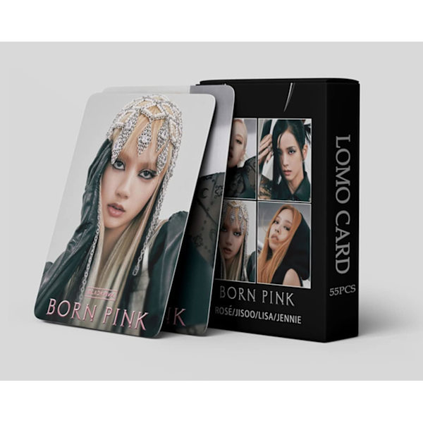 Blackpink Kpop Blink Onnittelukorttipakkaus 55 kpl