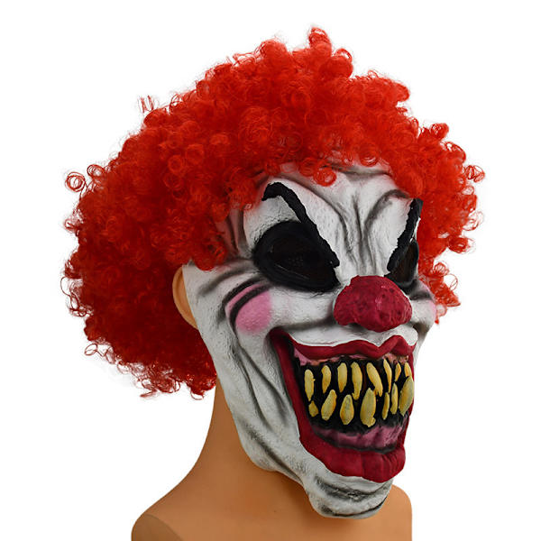 Halloween Mask, Clown Mask - Halloween Latex Clown Mask - Scary Clown Mask - Scary Clown Mask - Hall