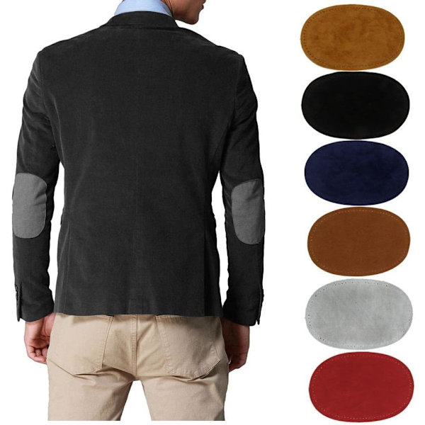 1 Par Applikationer att Sy Kläder DIY, Röd
