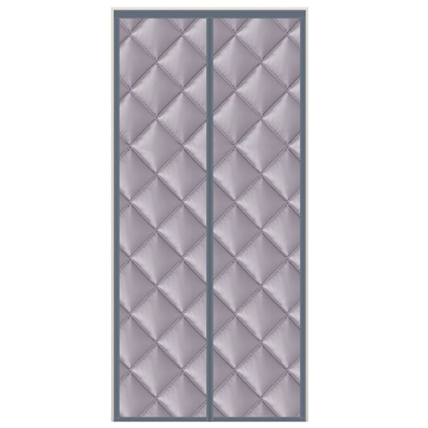 Termisk dørgardin 90 x 210 cm, termisk isolert dørgardin, anti-kald dørgardin, W