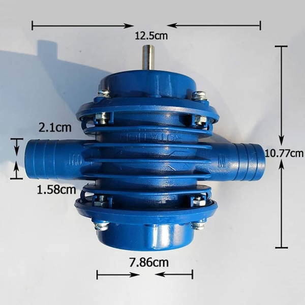 Bærbar Miniature Powered Pumpe Selvansugende Centrifugal Husholdning Lille Vandpumpe Borepumpe