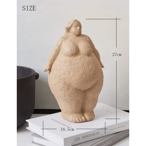 Femme Sculpture Statue Yoga Décor Cadeau Résine Figurine Arts 2
