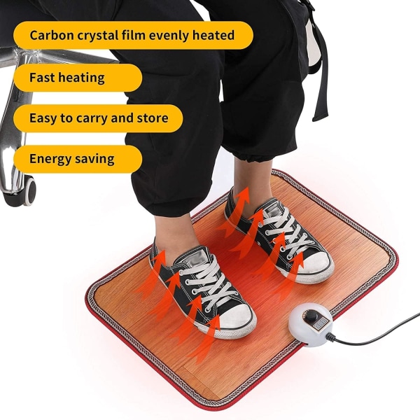 AC 230V Bodenmatte für Fuß, Kohlenstoffkristall Heizpad, Elektris