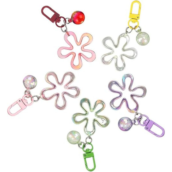 5 st eleganta skor med spänne, tecknade djurformer, blommor, byggklossar, rosetter, pärlor, skal, skodekoration, bokstäver f