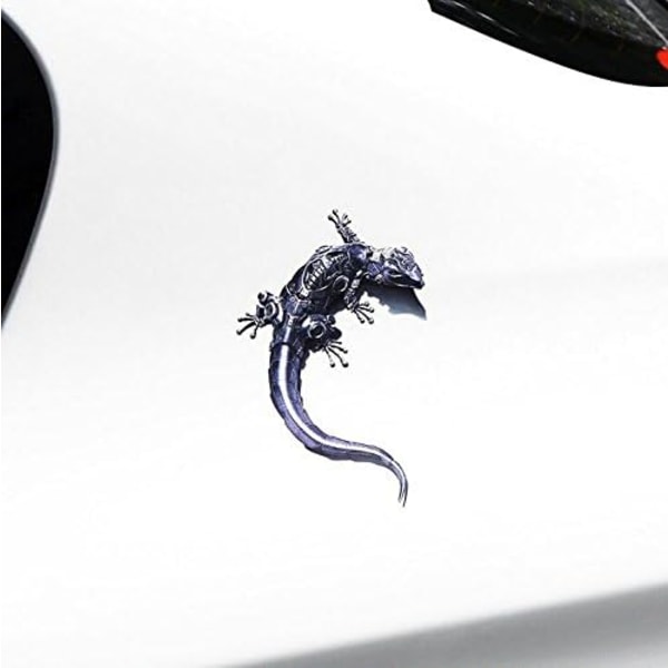 3D Forum Headlight Gecko Shape Car Sticker Decal, Lizard Gec