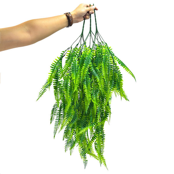 10 stk. Simuleret plante vægophæng Phoenix-hale bregne imitation