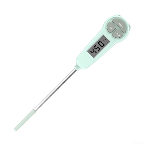 (grön) Digital termometer, kökstermometer, kökstillbehör, mattermometer