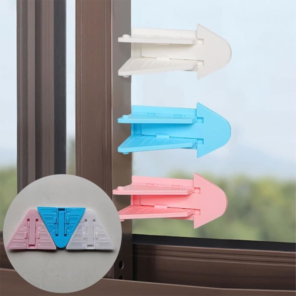 Sliding Door Lock, Child Safety Window Lock, Self-Adhesive Child