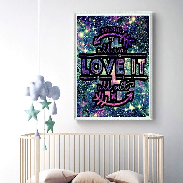 30*40 CM 5D DIY timanttimaalaussetti numeroiden mukaan, Inspiratio