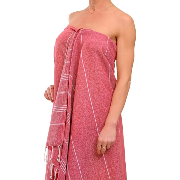 Ranta-, sauna-, hamam-pyyhe, 100x180 cm - XXL - Iso joogabathupyyhe miehille ja naisille - Fouta Plage