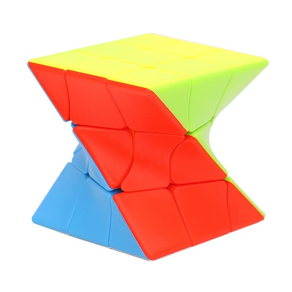 Cube Twist 3x3 Stickerelss Speed ​​Cube Vivid Color Magic Puzzl