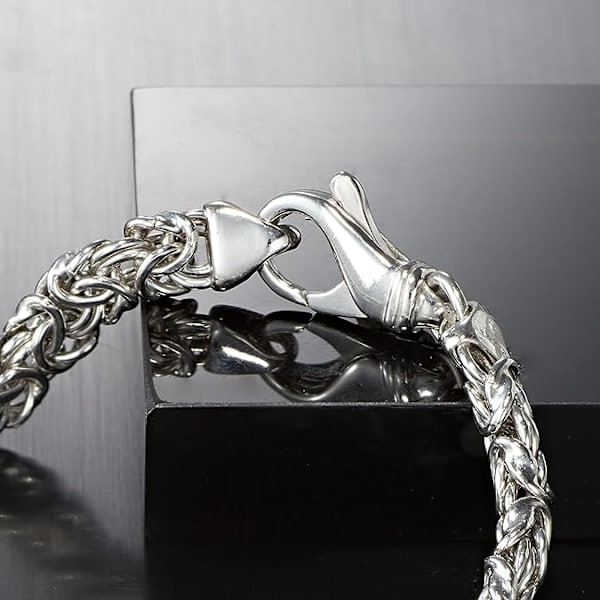 Litet Byzantinskt Armband i Sterling Silver