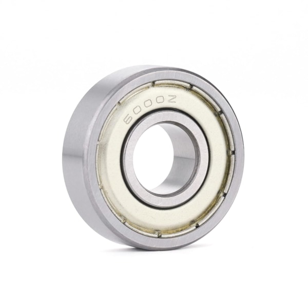 2 stk. 6000ZZ forseglede kuglelejer 10x26x8mm, forsmurte/forkromet stål/metaltætningskomponent, 60