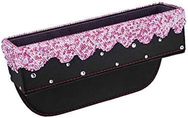 250x130mm Bil Förvaringslåda Universal Bil Vattenkoppshållare Multifunktionell Förvaringsväska Rosa En Storlek